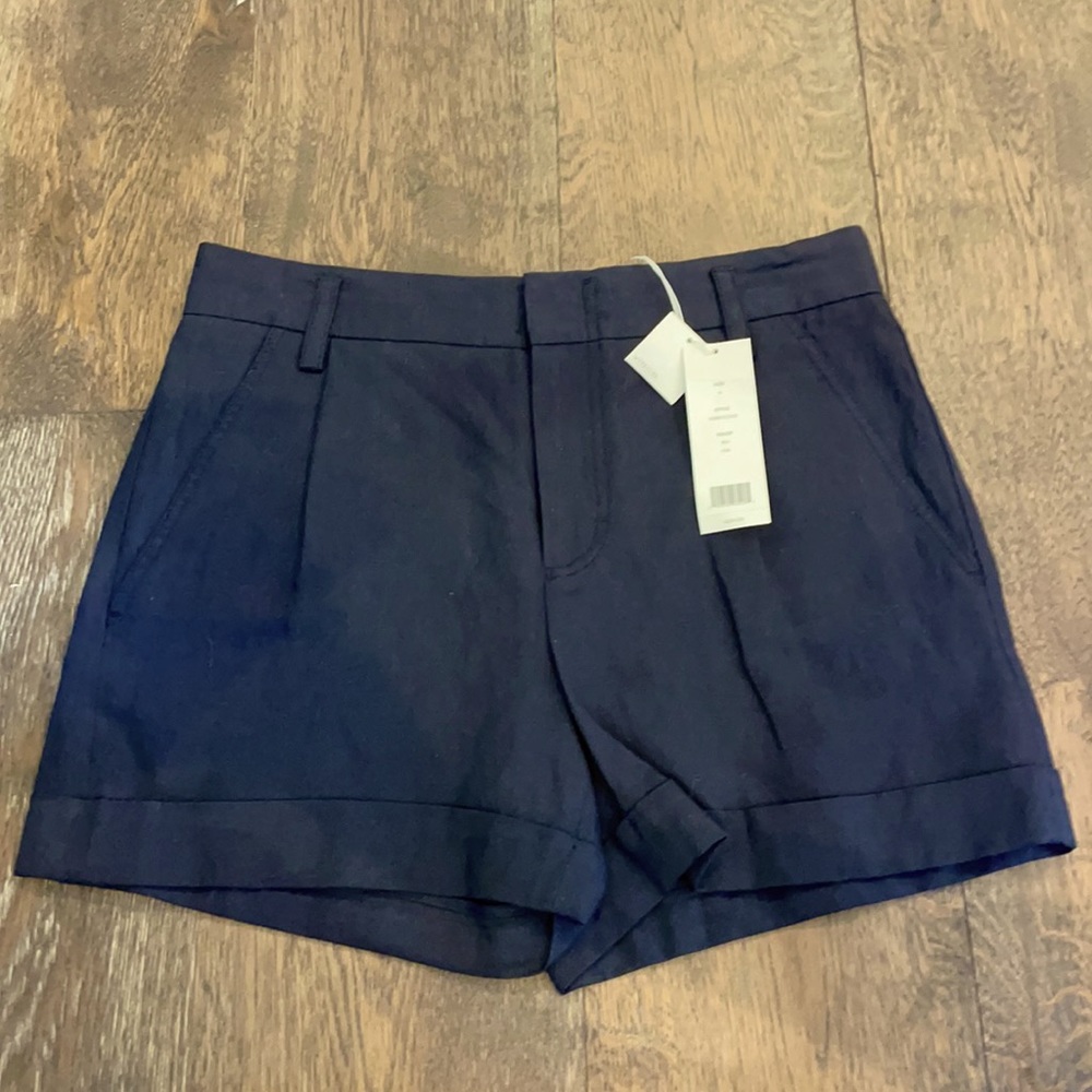 NWT!  Vince Pleated High-Rise Shorts